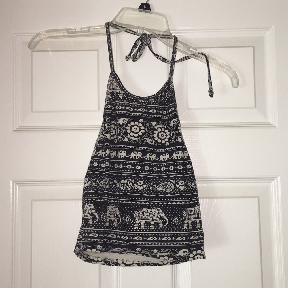 Halter crop top