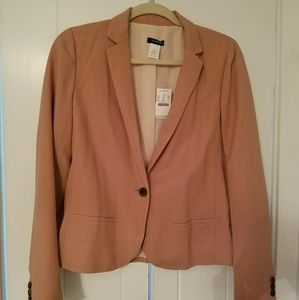 JCrew wool blush blazer size 6