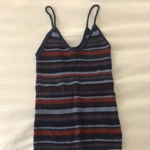 American Eagle striped tank Small