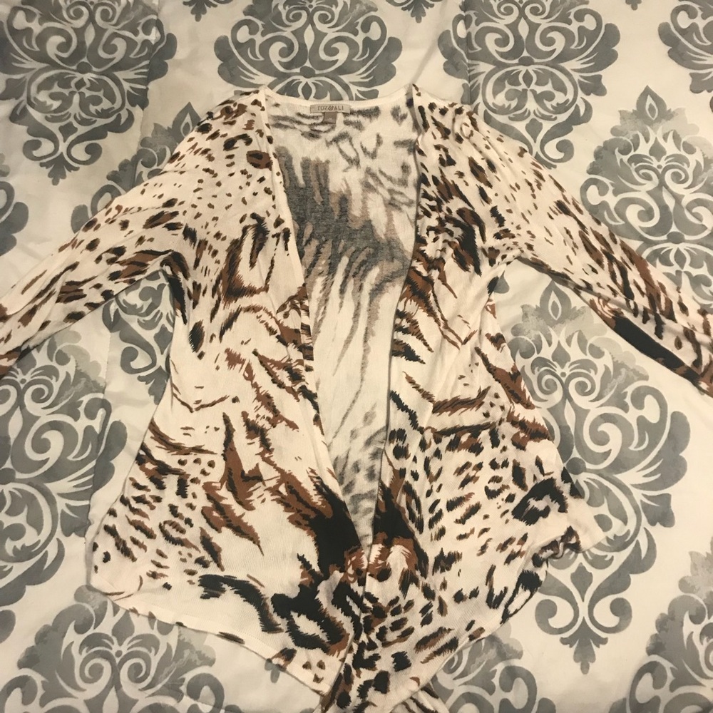 Animal Print Blazer