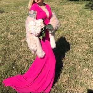Formal Hot Pink Gown