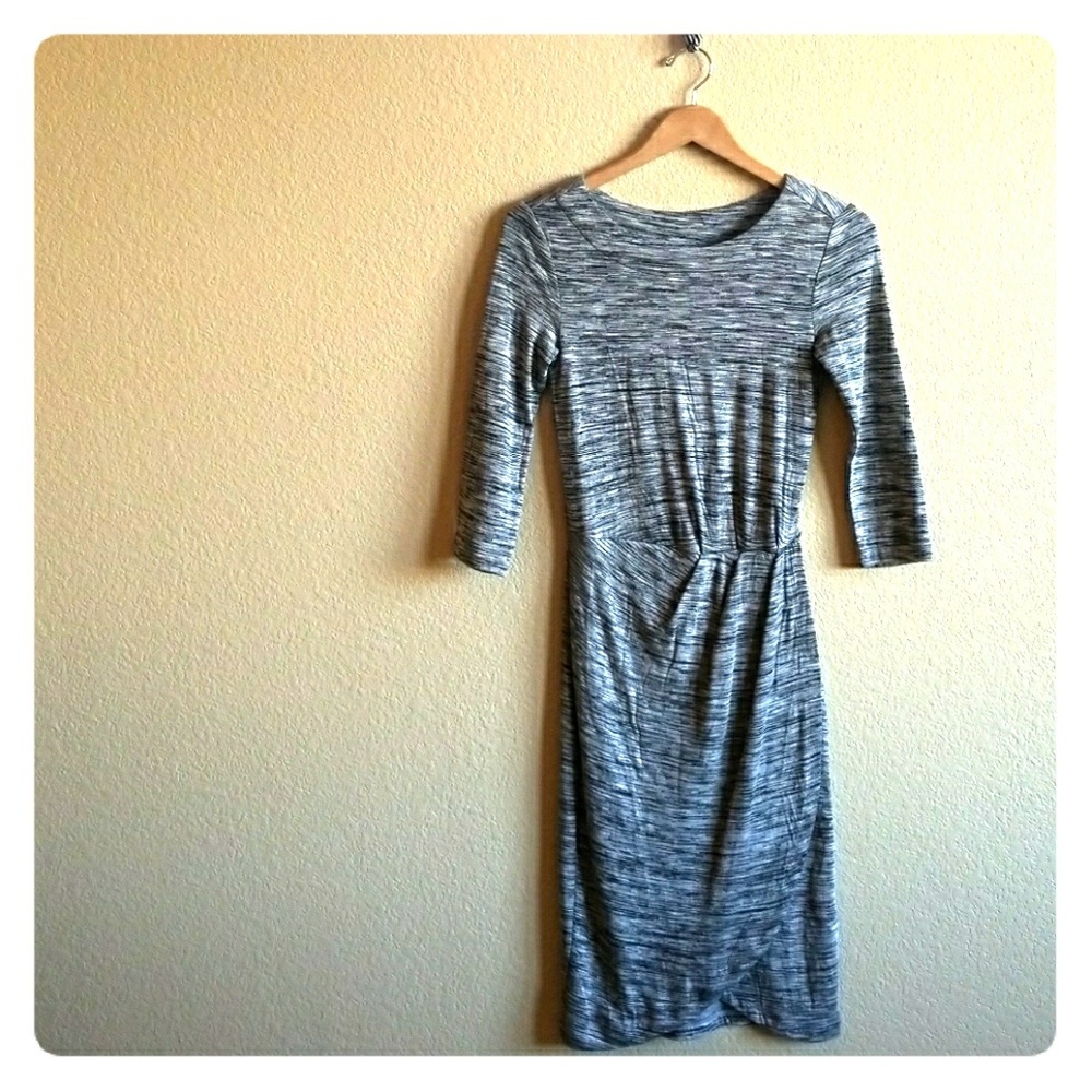 French Connection, faux wrap dress