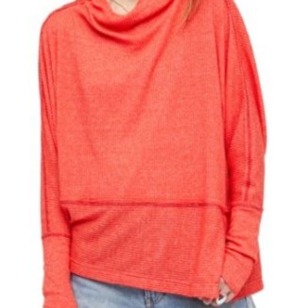 NEW Free People Londontown Thermal Tunic Tee Top - Picture 2 of 6