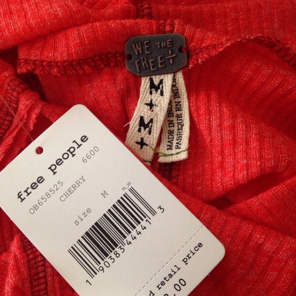 NEW Free People Londontown Thermal Tunic Tee Top - Picture 5 of 6