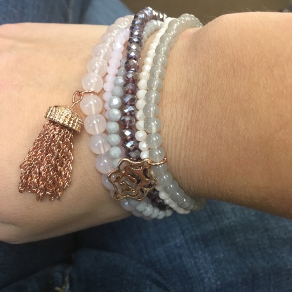 10 pairs Nanette lepore beaded bracelet set