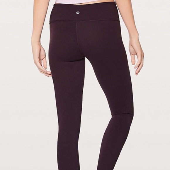 lululemon athletica Pants - Lululemon athletica leggings in burgundy