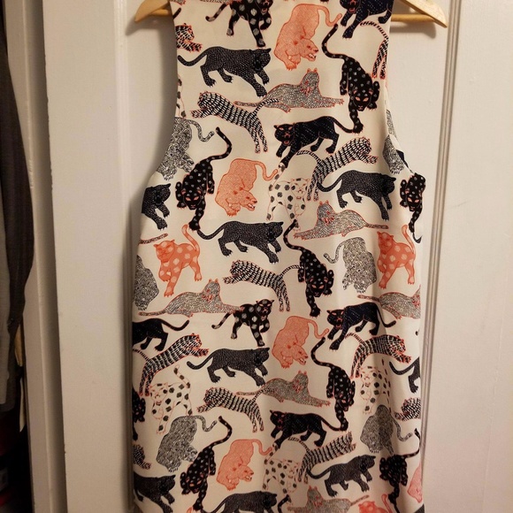Animal Print-loose dress - Picture 3 of 3