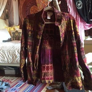 vintage psychedelic hippie jacket coat