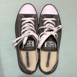 Converse grey women’s shoes size 9