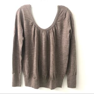 Club Monaco scoop neck sweater