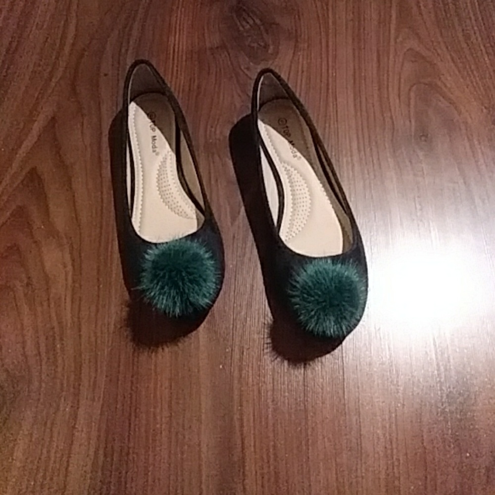 Top Moda Girl Olive Green Shoe