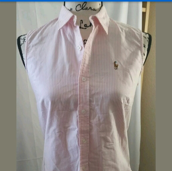 Ralph Lauren Tops - Size 4 Ralph Lauren sleeveless button down top