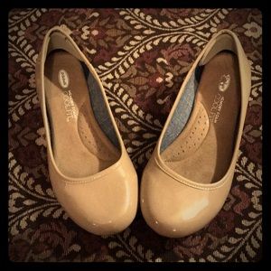 Beige blush nude taupe Easter ballet flats 8