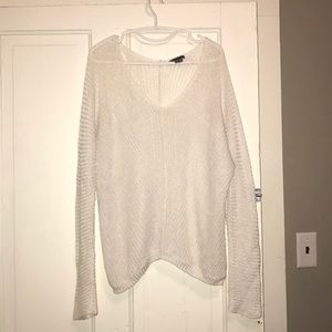 White Knit Sweater
