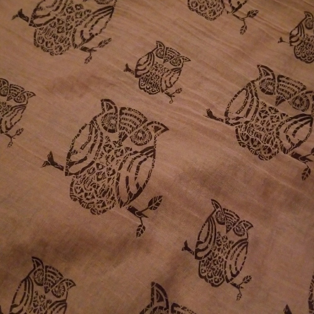 Owl scarf