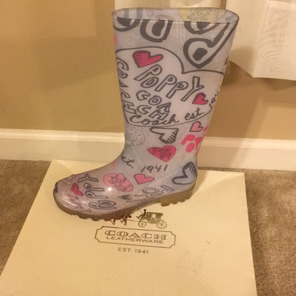 Coach Shoes - Coach rainboots
