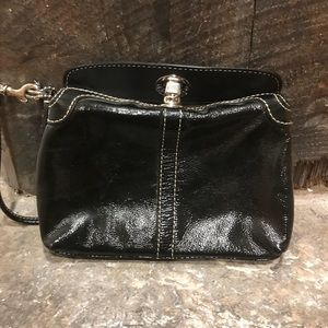 Coach Black Wristlet