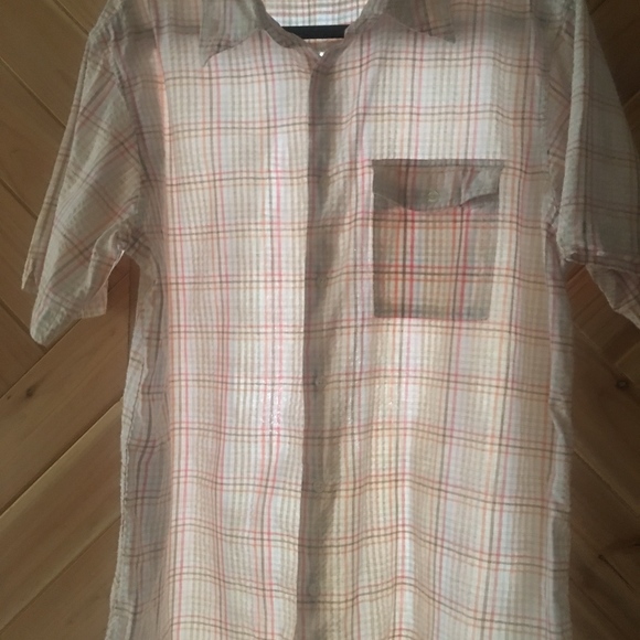 Seersucker Plaid Shirt - Picture 3 of 3