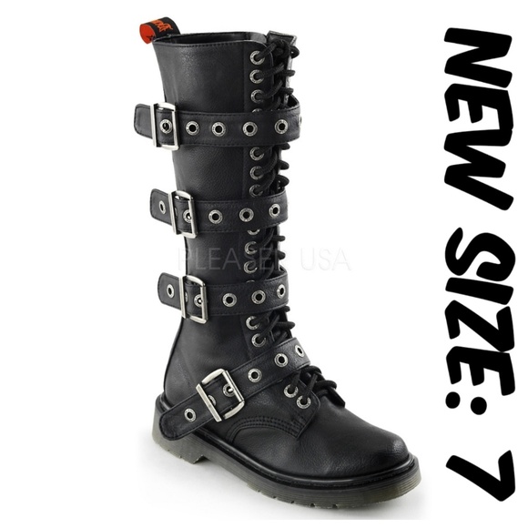womens gothic combat boots