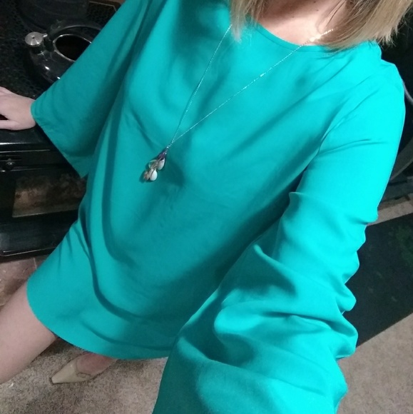 All For Color Dresses & Skirts - 🔥Fluted Sleeves, Sexy Mod Shift Dress.