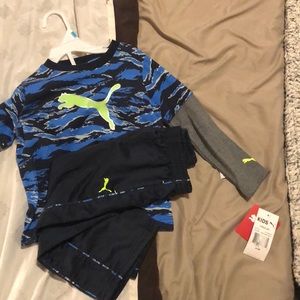 Puma outfit for infant