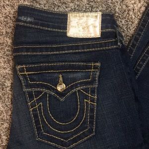 NWOT Swarovski Crystal True Religion Jeans