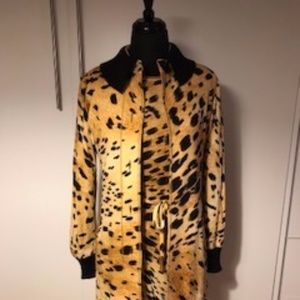 Leonard Paris Leopard Matching Coat & Dress & Belt