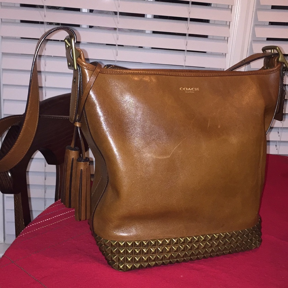Coach Studded Purse/Satchel