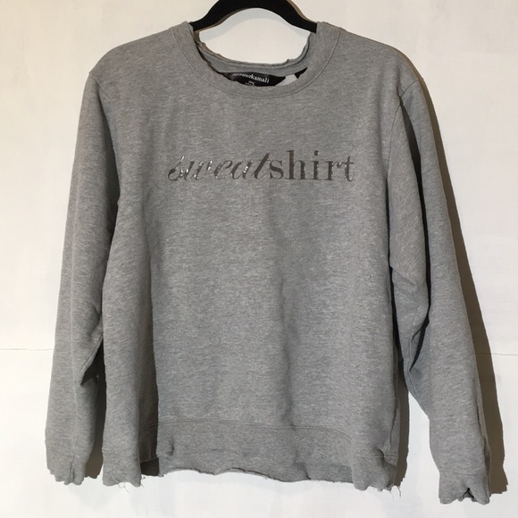 norma kamali sweatshirt