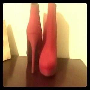 Red high heels