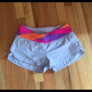 Lululemon Speed Shorts