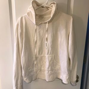 Cream colored hoodie