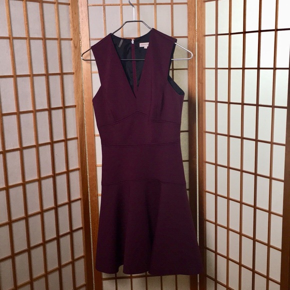 Rebecca Taylor Dresses & Skirts - Rebecca Taylor Plum Flare Dress