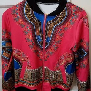 African print jacket