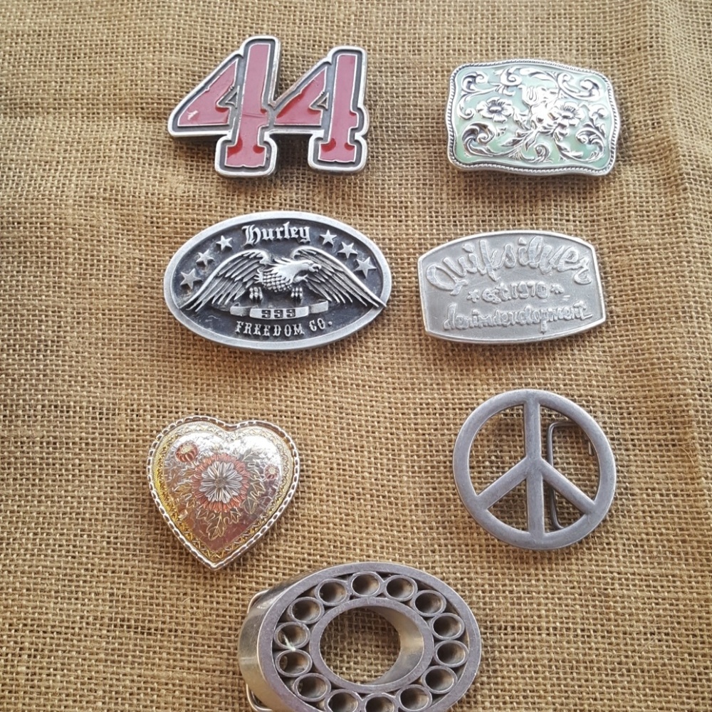 Assorted Belt Buckles