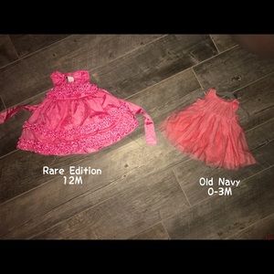 Pretty in Pink! Baby girl dresses