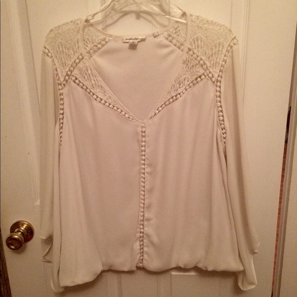 Pretty white blouse from Macy's!
