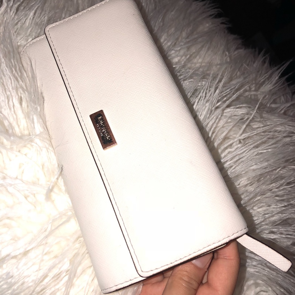 Kate Spade white wallet