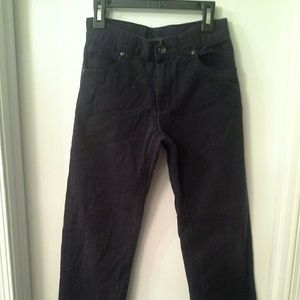 Boys black jeans