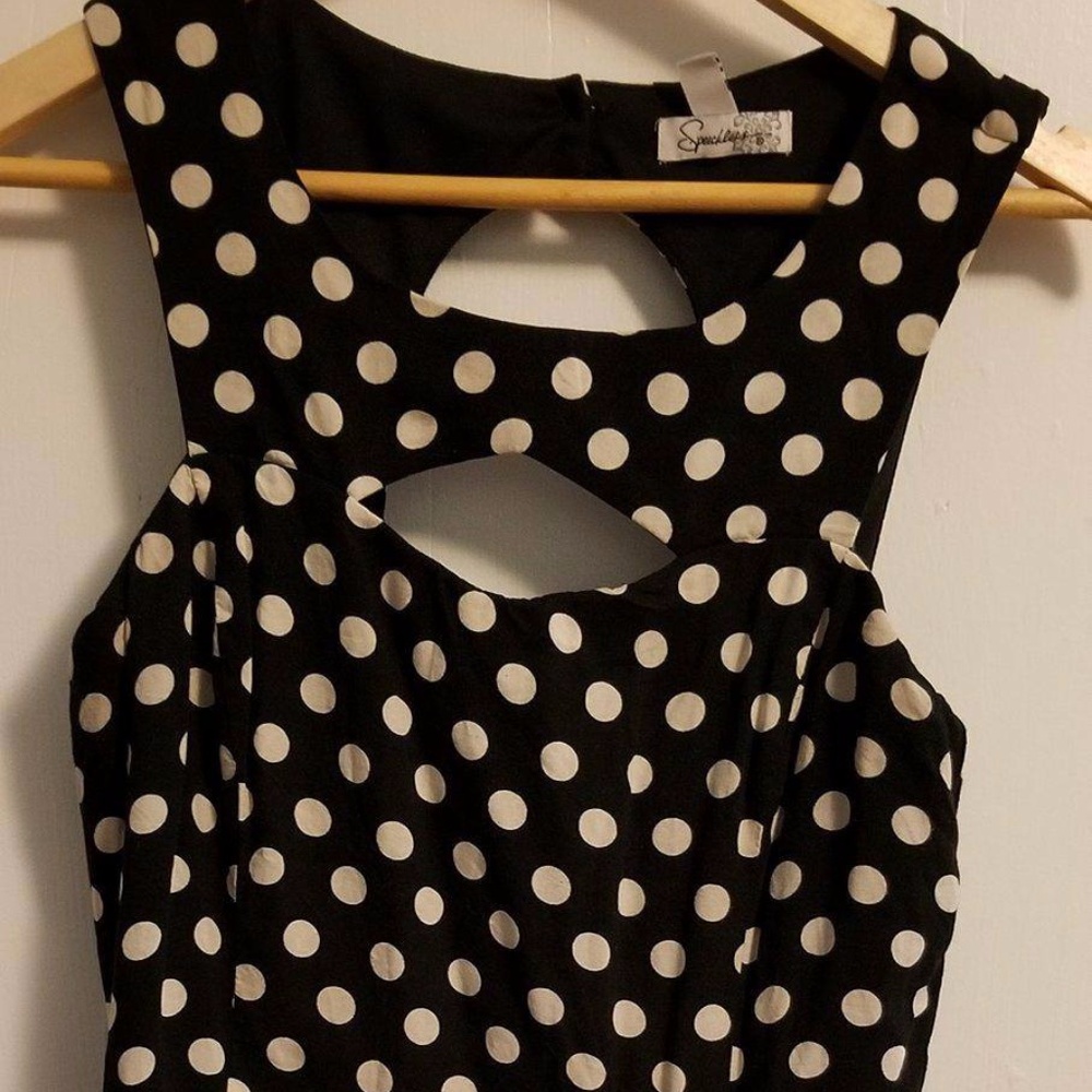 Polka dot dress