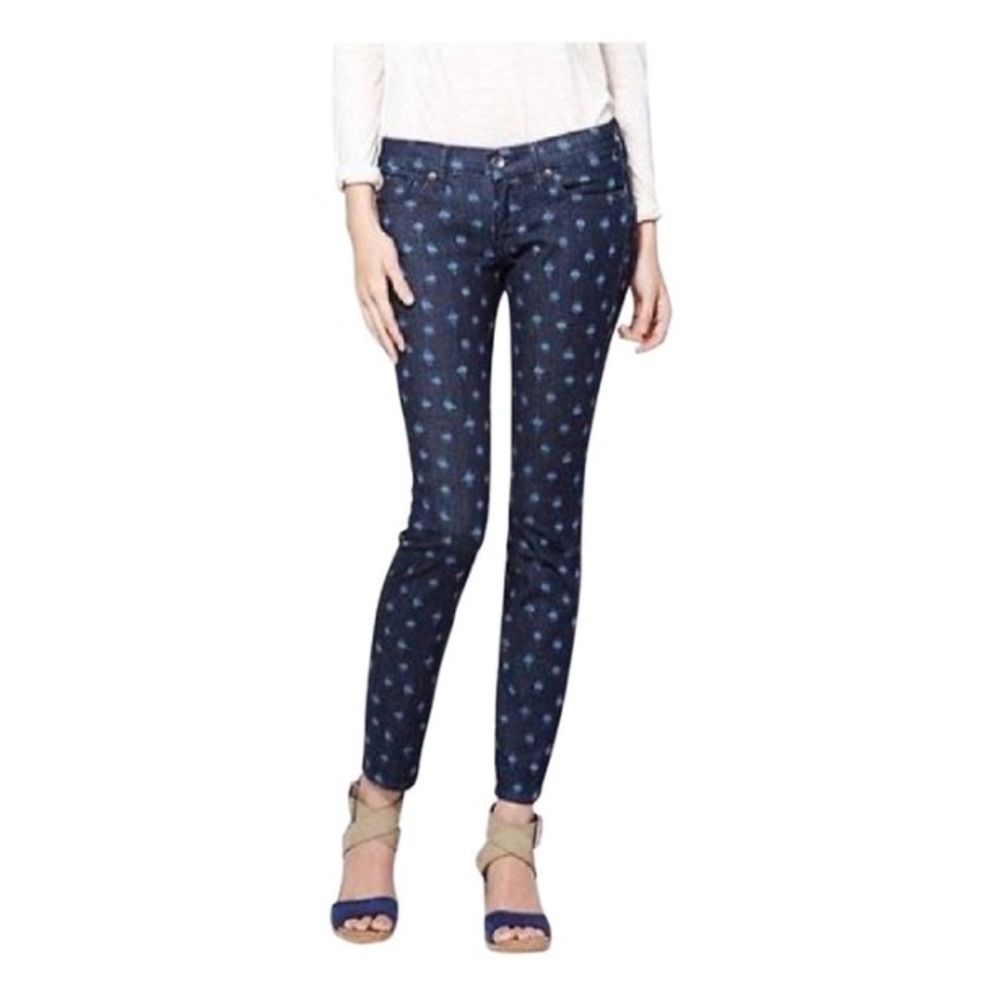 Lucky Brand Sofia Skinny ikat jeans 27