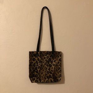 Leopard Print Vintage Purse