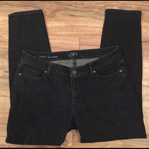LOFT Ann Taylor curvy skinny petite