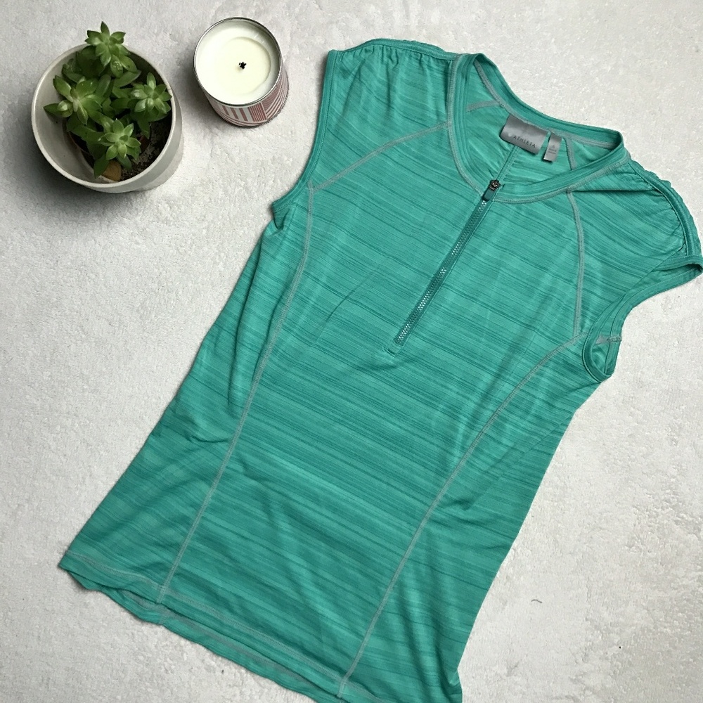 [a t h l e t a] teal workout tank
