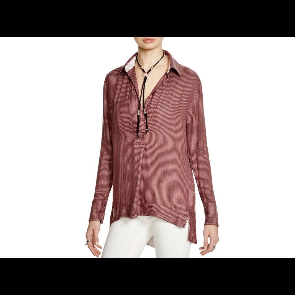 Free People long sleeved blouse