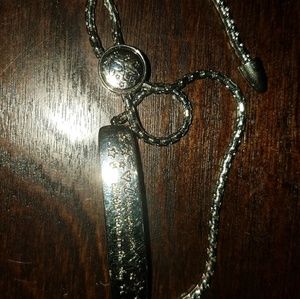 "I love you more than..." Sterling Silver Bracelet