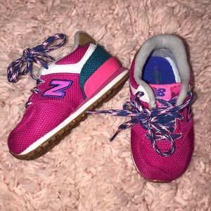 Toddlers pink New Balance Shoes