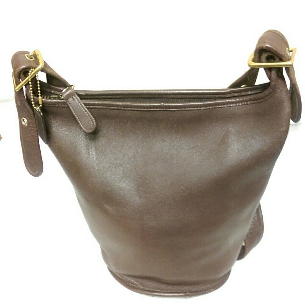 Vintage Brown Leather COACH Helen's Legacy Tote