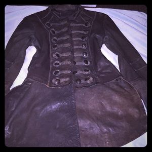 Authentic leather Allsaints vintage jacket