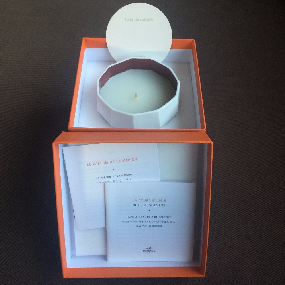 Hermès Nuit du Solstice Candle Bowl, Small ~NEW~